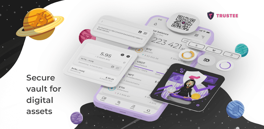 Trustee | crypto & btc wallet