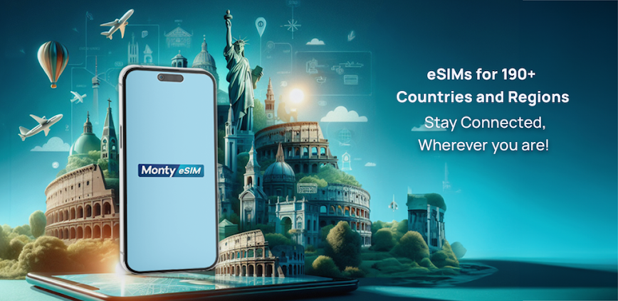 Monty eSIM: Travel Mobile Data