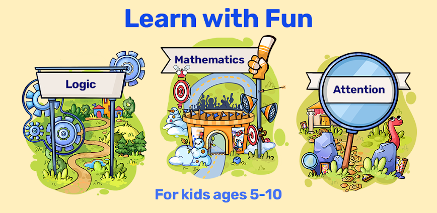 Math & Logic games for kids