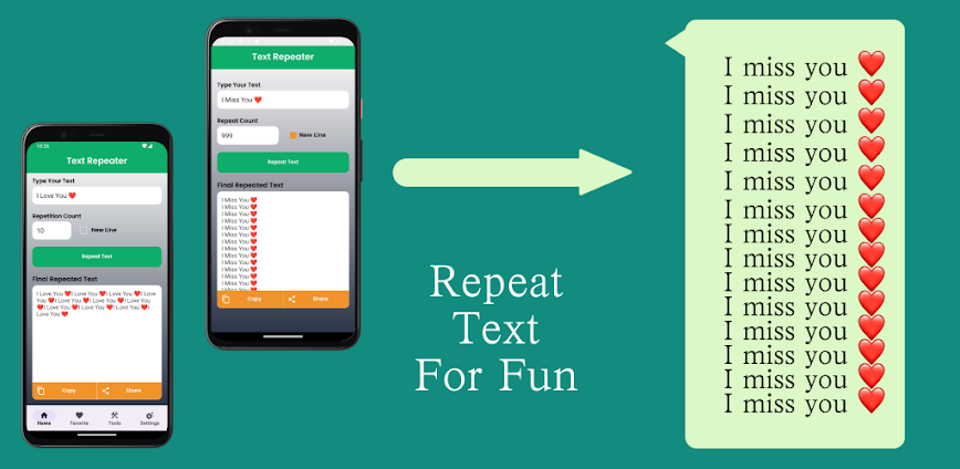 Text Repeater