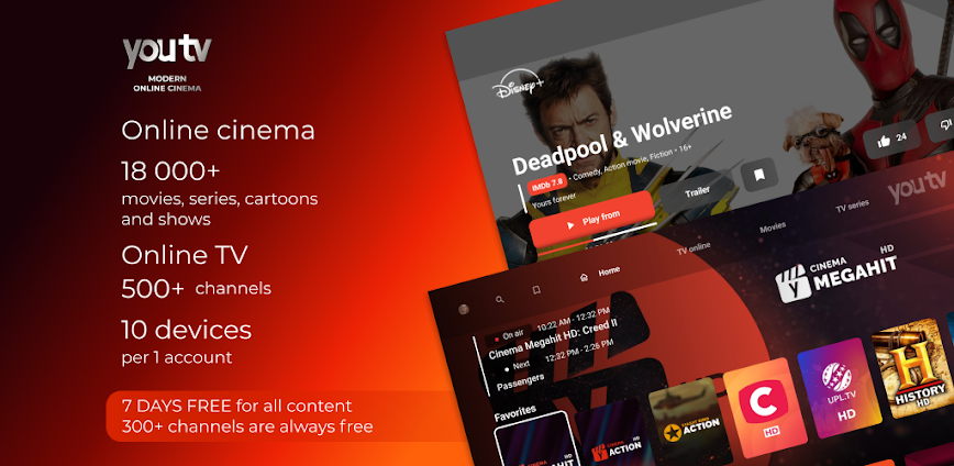 youtv – TV, movies (beta)