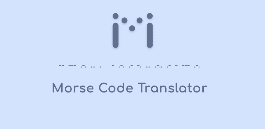 Morse Code Translator