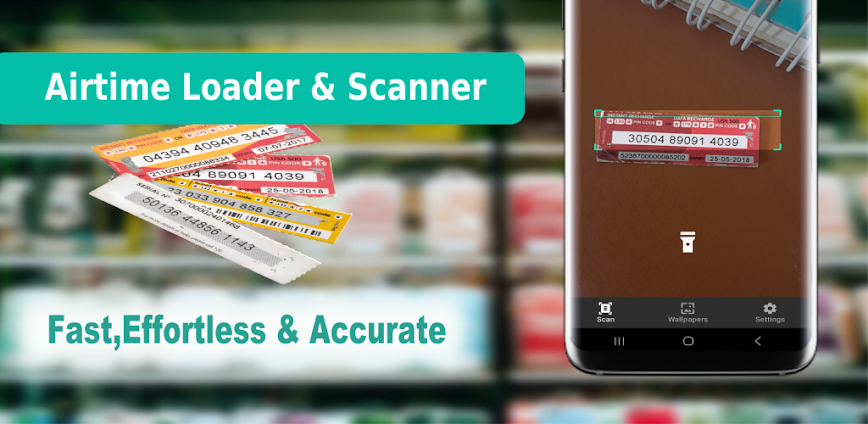Airtime Loadup :Credit scanner