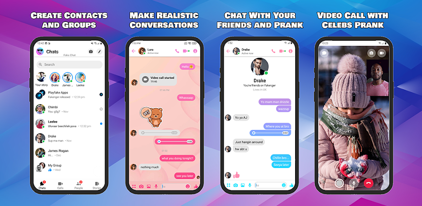 Fake Chat Story Message Prank