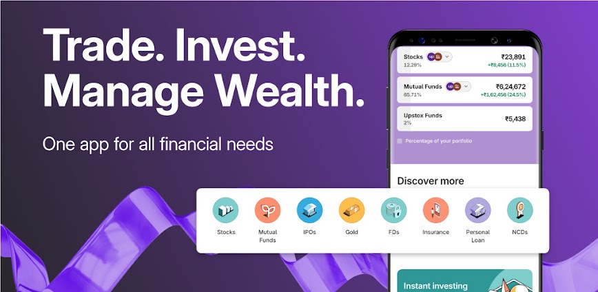 Upstox- Stocks & Demat Account