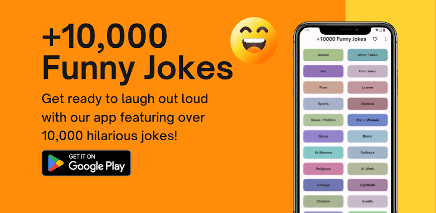 +10,000 Funny Jokes