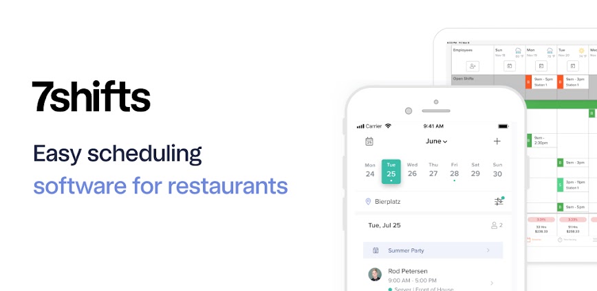 7shifts: Restaurant Scheduling