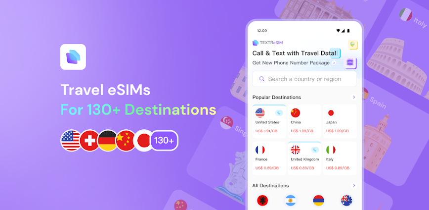 Textr eSIM: Travel Data Market
