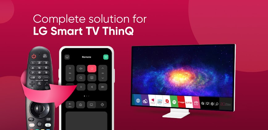 LG Smart TV Remote plus ThinQ