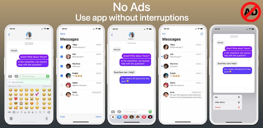 Messages Phone 15 – OS 17 Pro