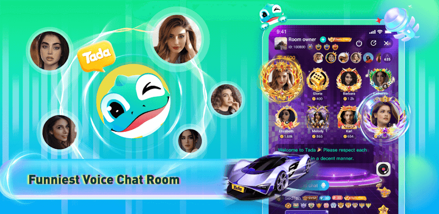 Tada – Group Voice Chat Rooms