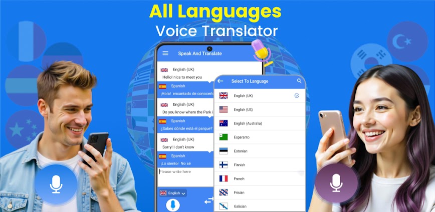 Speak and Translate Languages