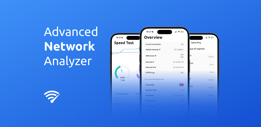 Speed Test – WiFi Analyzer