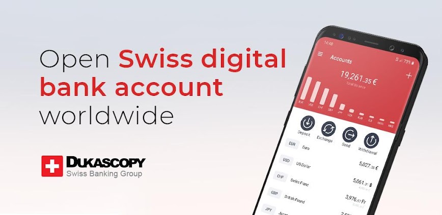 Dukascopy – Swiss Mobile Bank