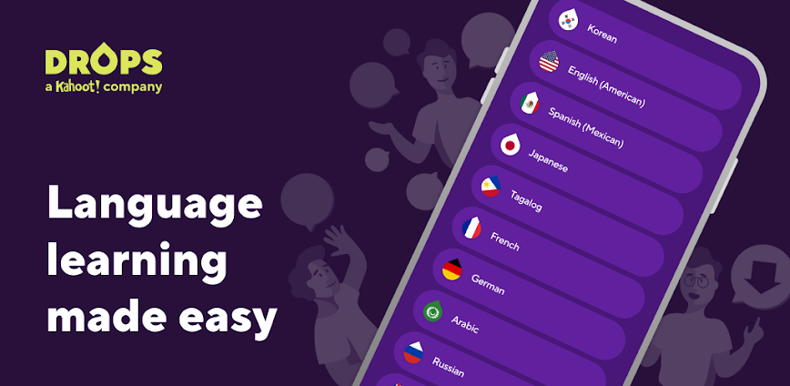 Language Learning Games: Drops