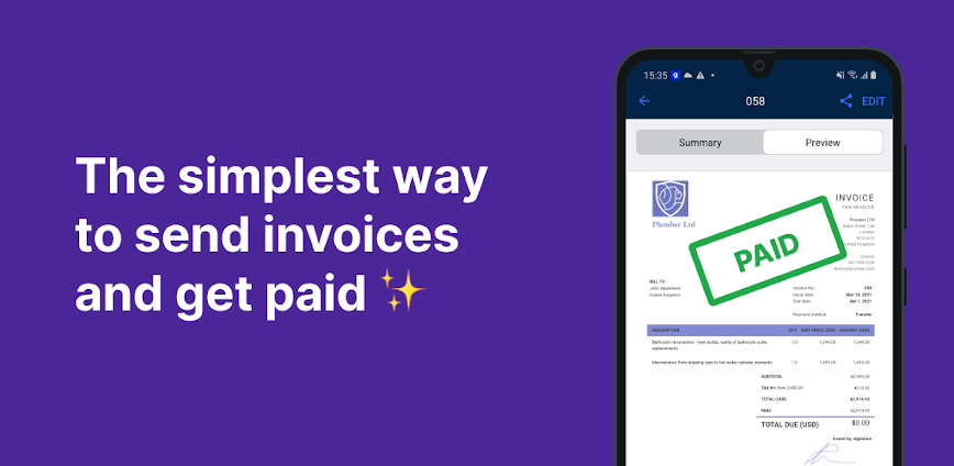 Freebie Invoice Maker Simple