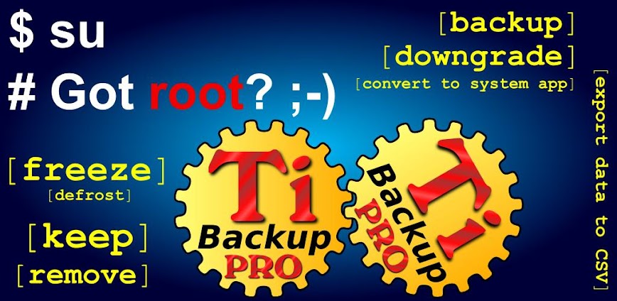 Titanium Backup PRO Key (root