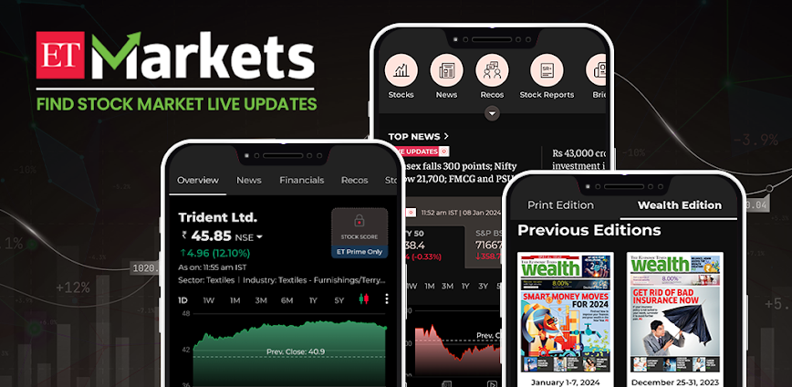 ET Markets: Stock Tools & News