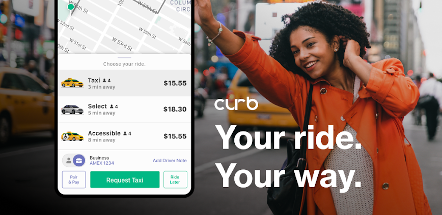 Curb – Request & Pay for Taxis