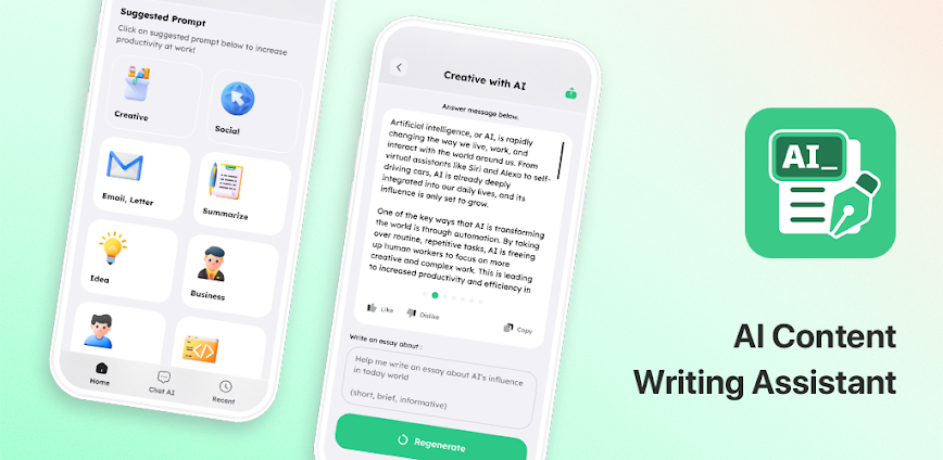 AI Writer: Chatbot Assistant
