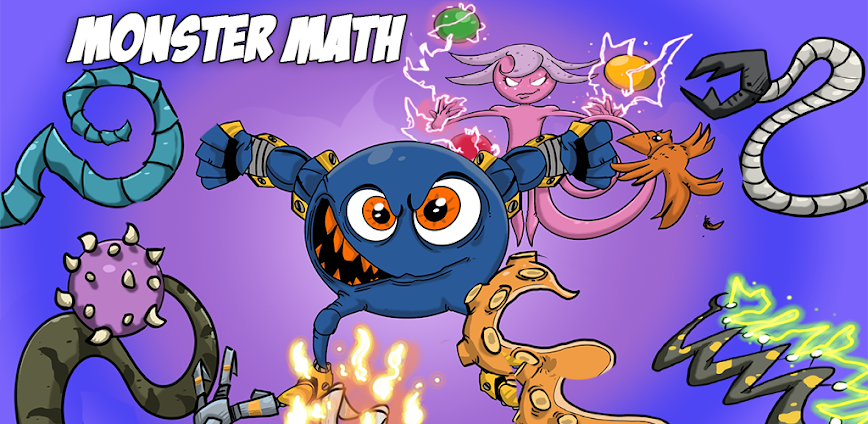 Monster Math: Games For Kids