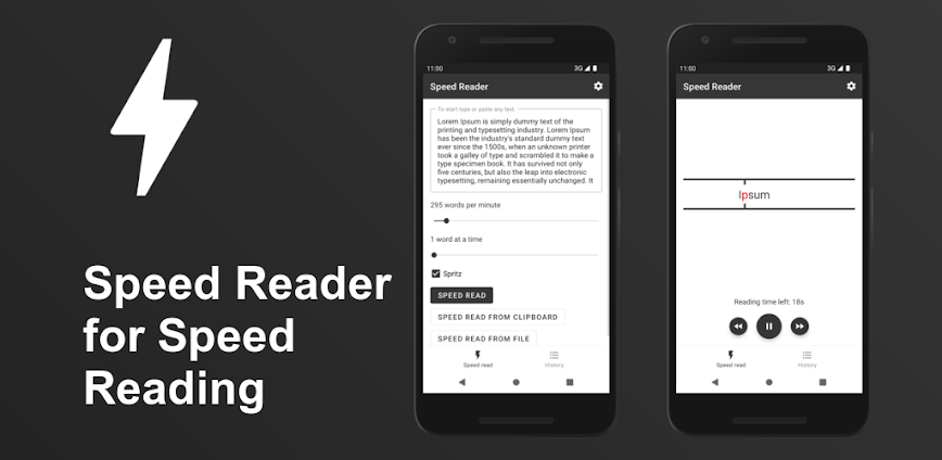 Speed Reader for Speed Reading