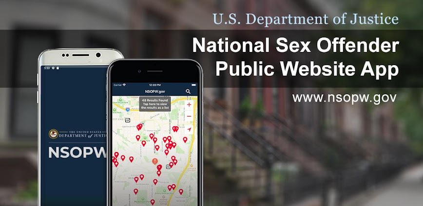 US Dept. of Justice NSOPW App