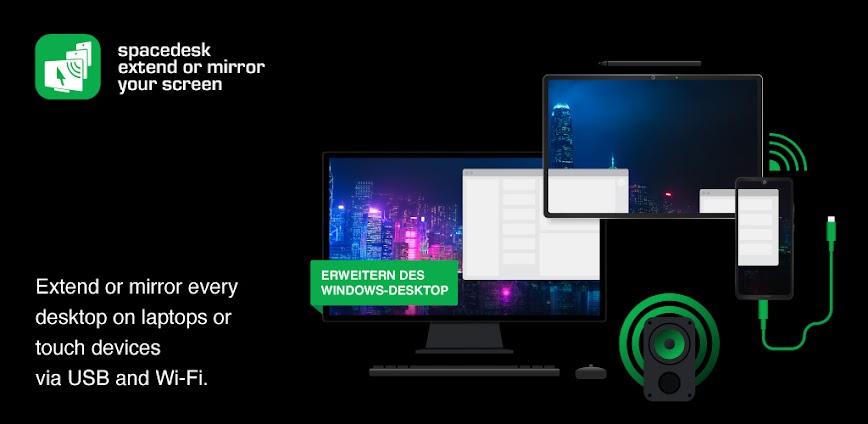 spacedesk – USB Display for PC