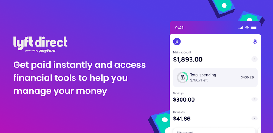 Lyft Direct powered by Payfare