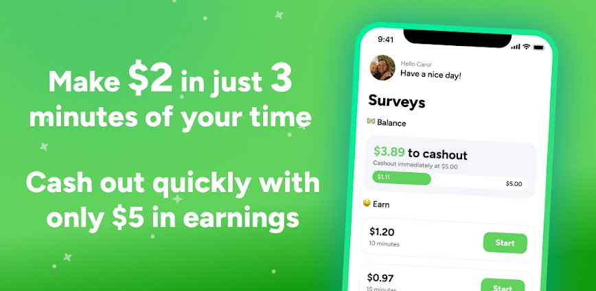 Kaching – Cash for Surveys