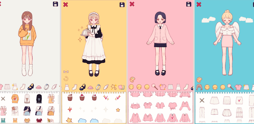 Pencil Girl : Dress Up Game