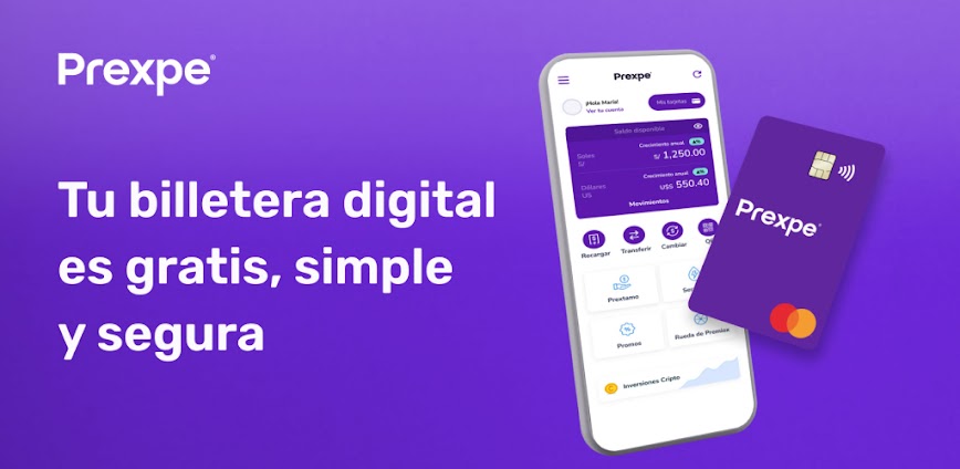 Prexpe – Cuenta digital gratis