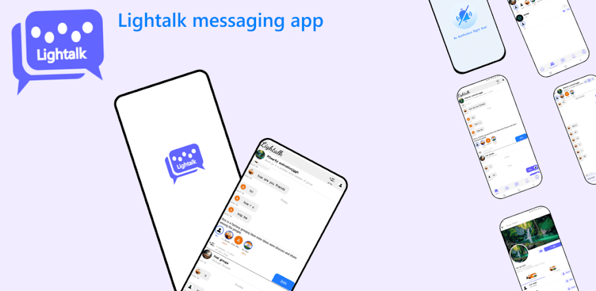 Lightalk messaging app
