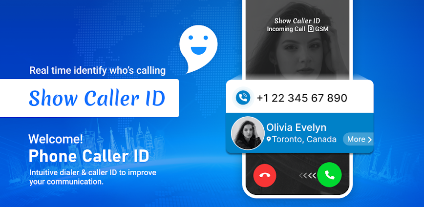 Show Caller ID Name & Call App