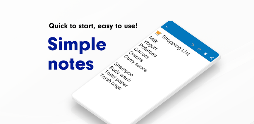 Notes – Simple notepad, memo