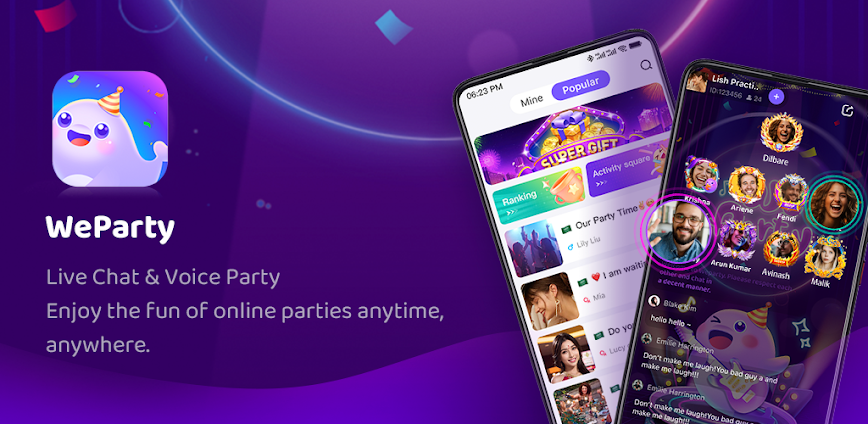WeParty-Live Chat&Voice Party