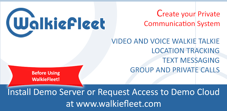Voice and Video Walkie Talkie