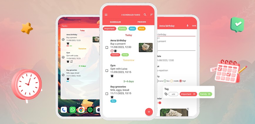 To-Do List, Reminder & Widget