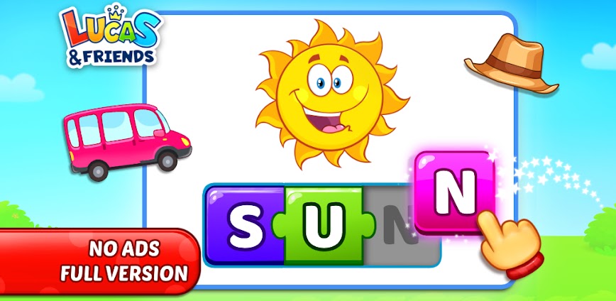 Spelling & Phonics: Kids Games