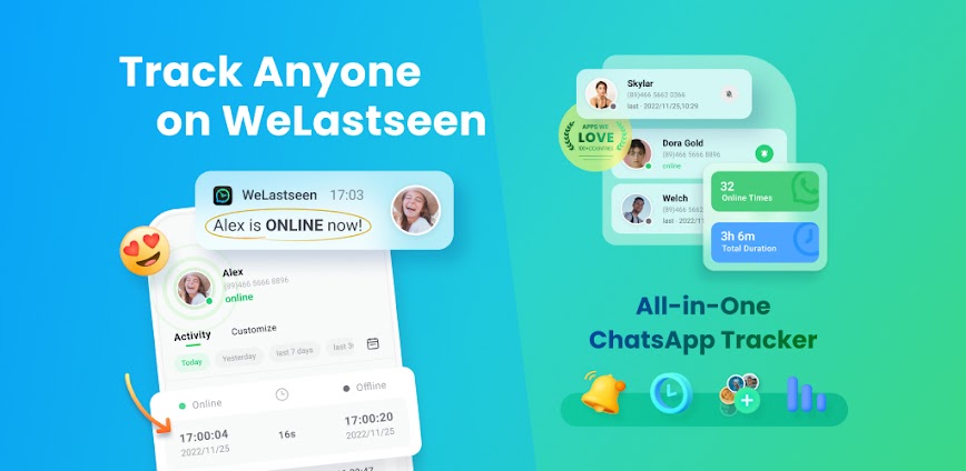 WeLastseen: Chat App tracker