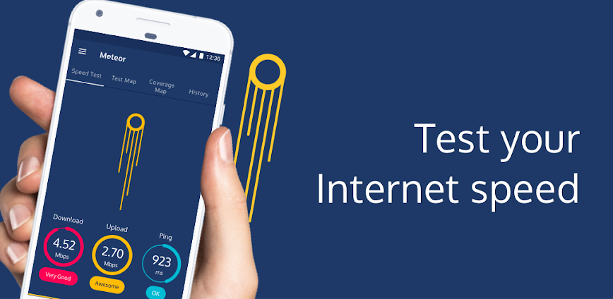Meteor Speed Test 4G, 5G, WiFi