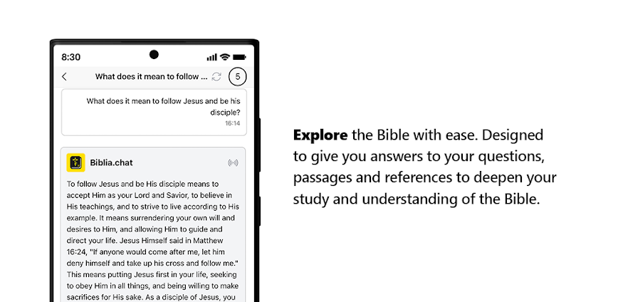 Biblia.chat: Bible with A.I