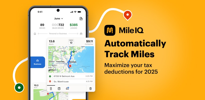 Mileage Tracker & Log – MileIQ