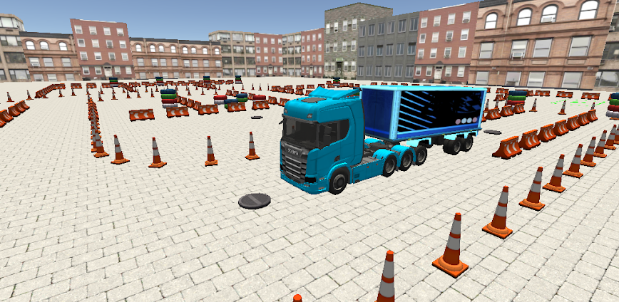 Offline truck parking game 3d