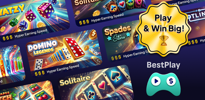 BESTPLAY Play to earn & donate