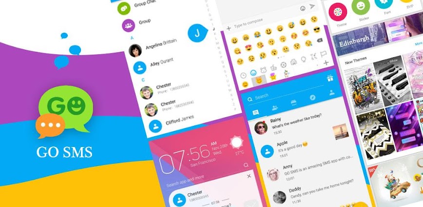GO SMS Pro – Messenger, Free T