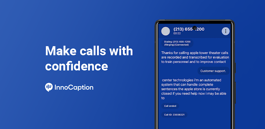 InnoCaption Live Call Captions