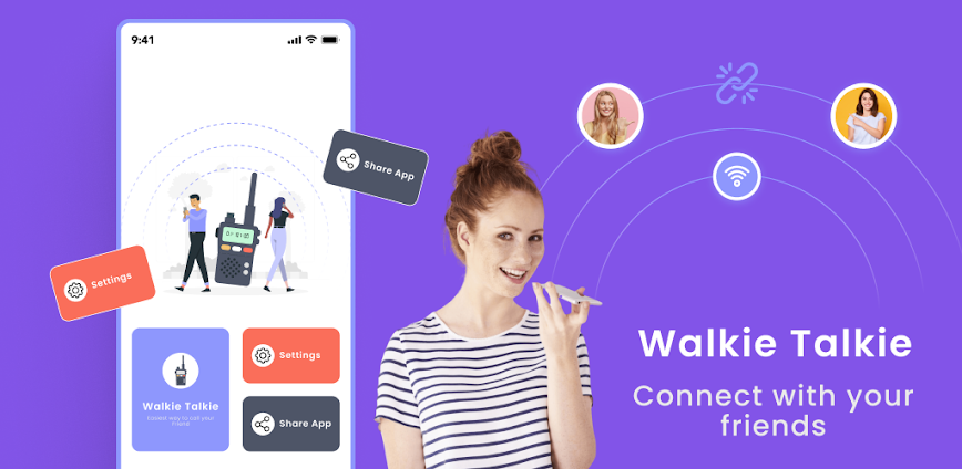 Walkie Talkie, Wifi Intercom