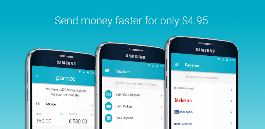 Pangea: Money Transfer App