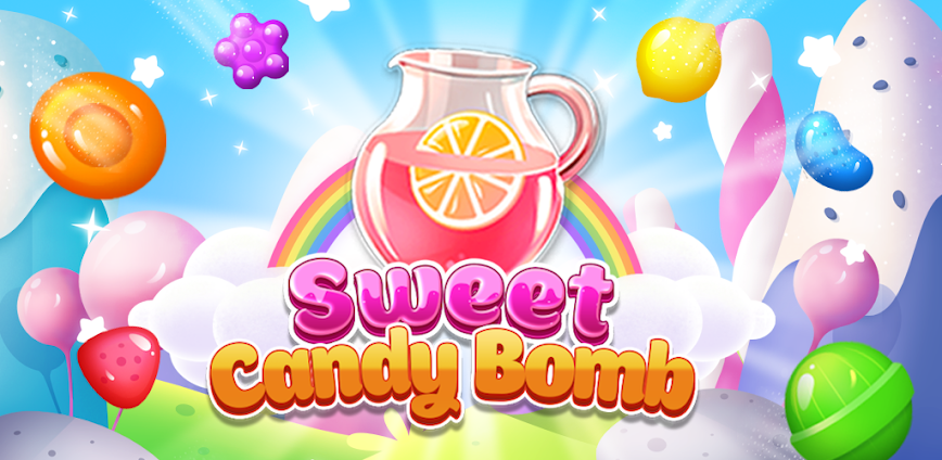 Sweet Candy Bomb: Match 3 Game